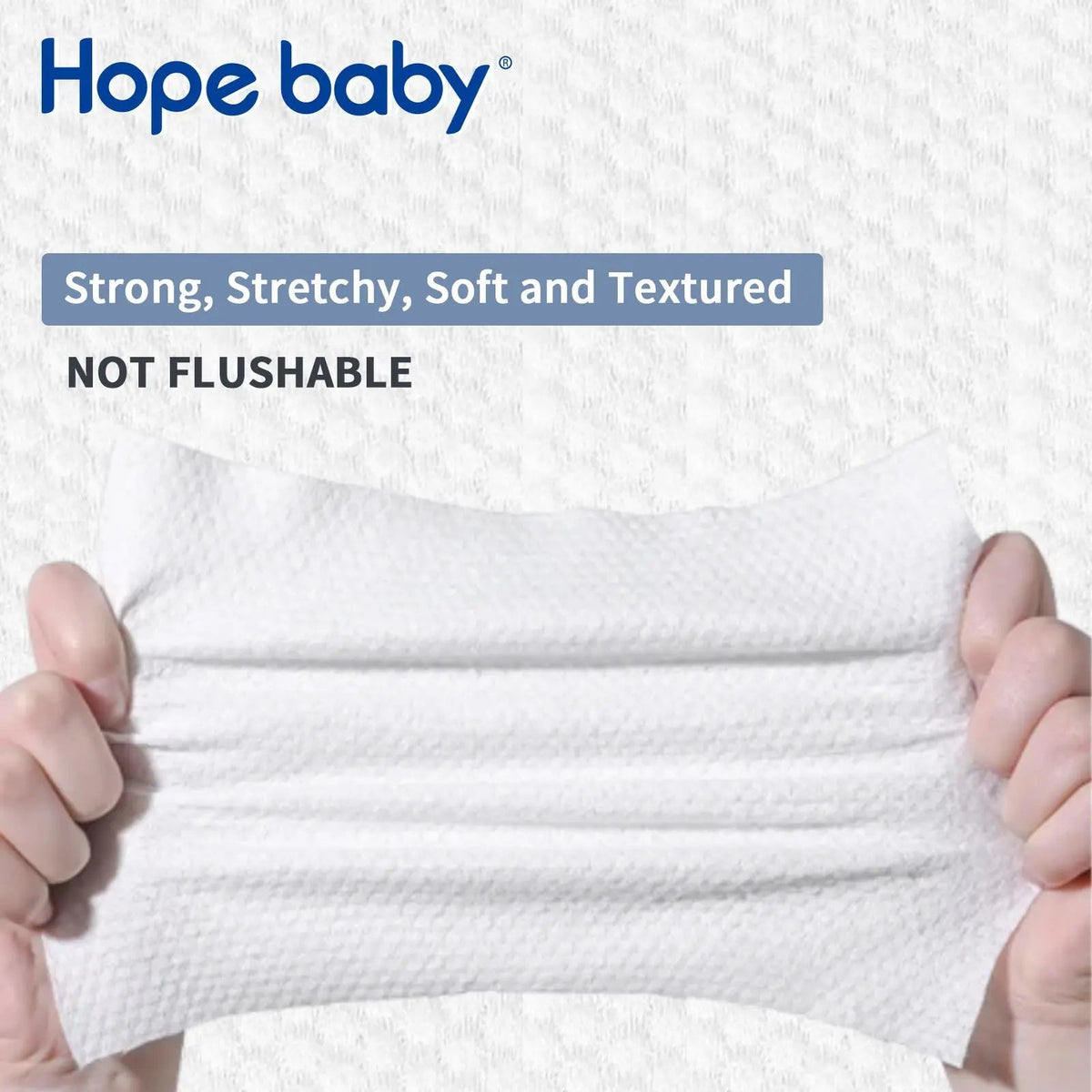 HOPE BABY Toddler Diaper Wipes---Sensitive Baby Wipes 480 Count, HOPE BABY Toddler Wet Wipes with Flip Top Lid, Hypoallergenic & Unscented