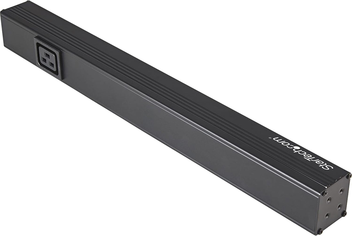 10 Outlet Rack Mount Power Strip 125V/16 Amp - 1U Horizontal 19" Rackmount PDU - NEMA 5-20P Input - 10X NEMA 5-15/20R Outlets - Rack Mount PDU - UL Listed - 8Ft Power Cord (RKPW101920)